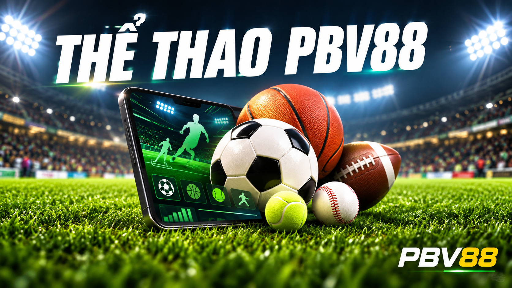 Giao diện mục thể thao PBV88 cho người mới