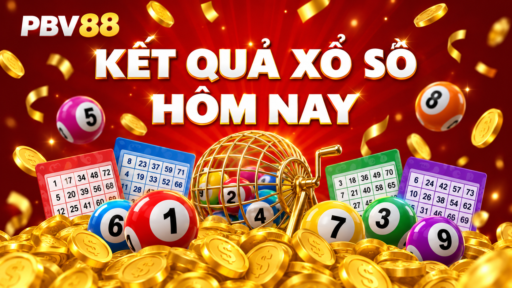 Khung nội dung xổ số PBV88 dành cho người mới